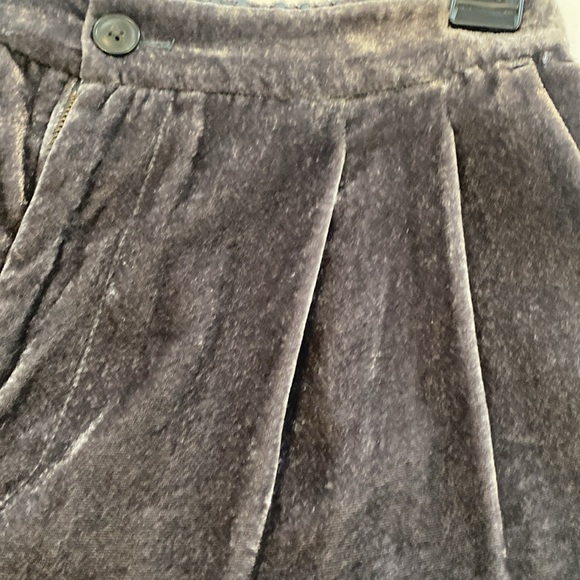 Madewell Pants - Madewell grey velvet pants